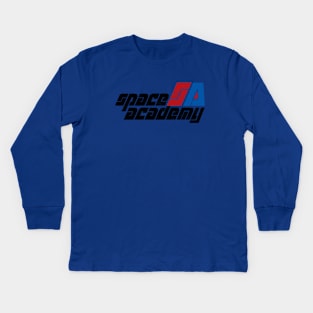 Space Academy {light/worn} Kids Long Sleeve T-Shirt